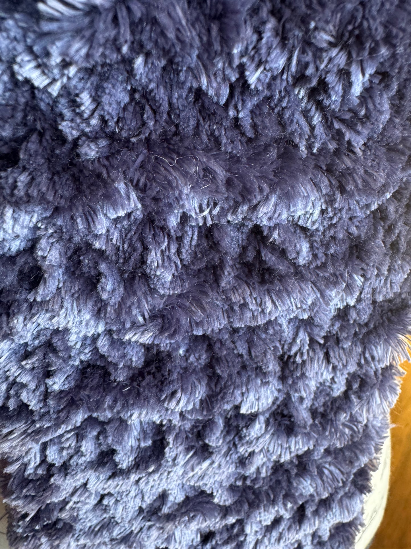 Velvet Hand-Knit Scarves