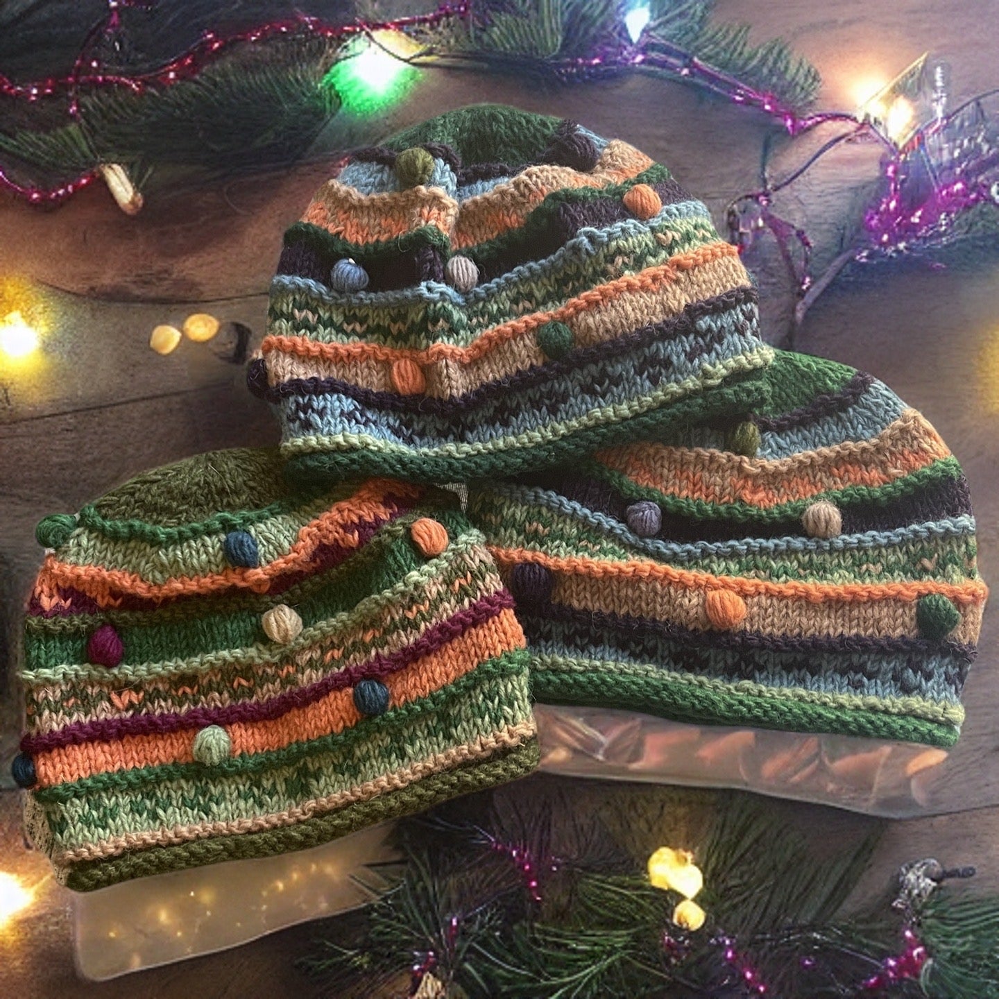 Wool Knit Babble Hat for a cause