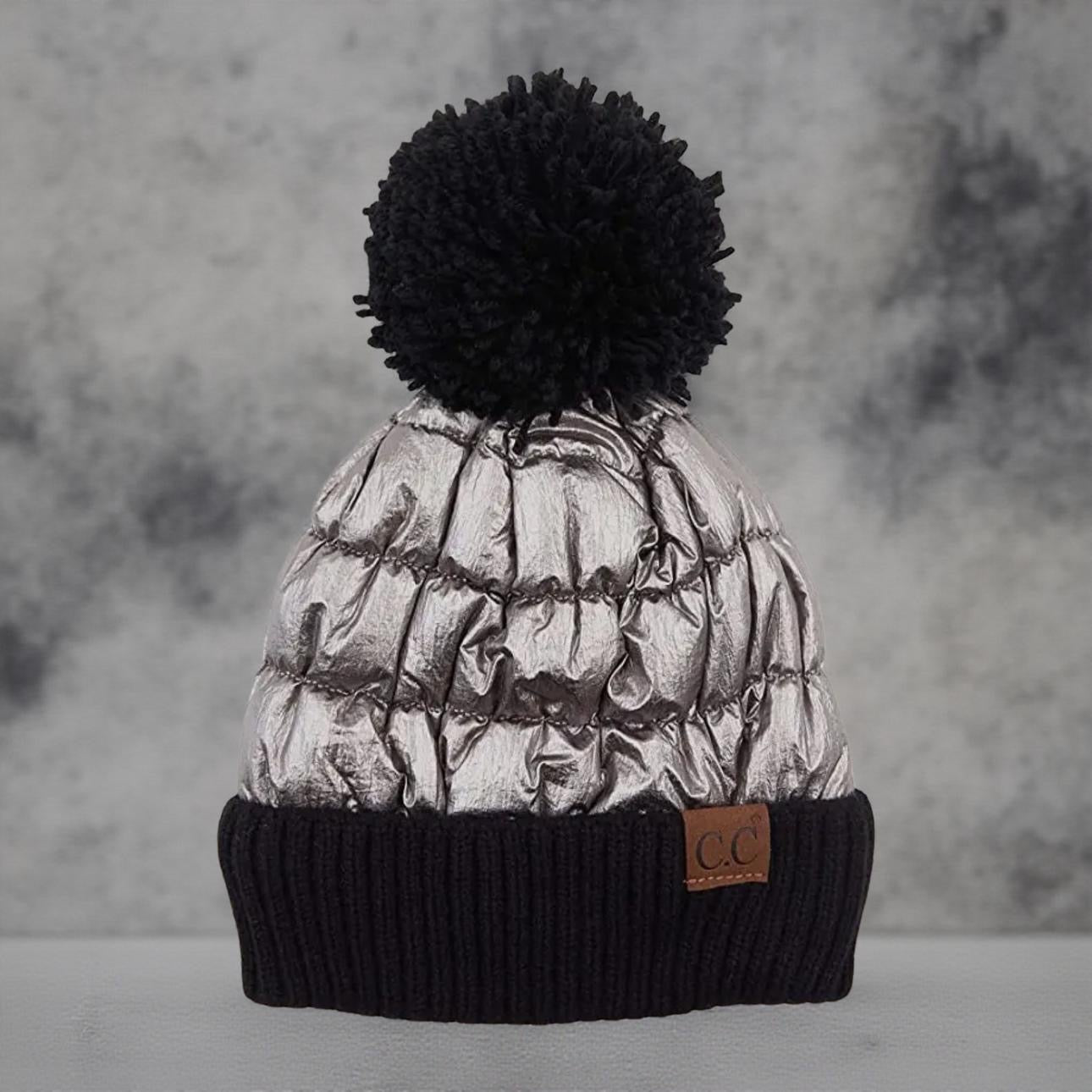 CC Women's Fully Lined Puffer Hat