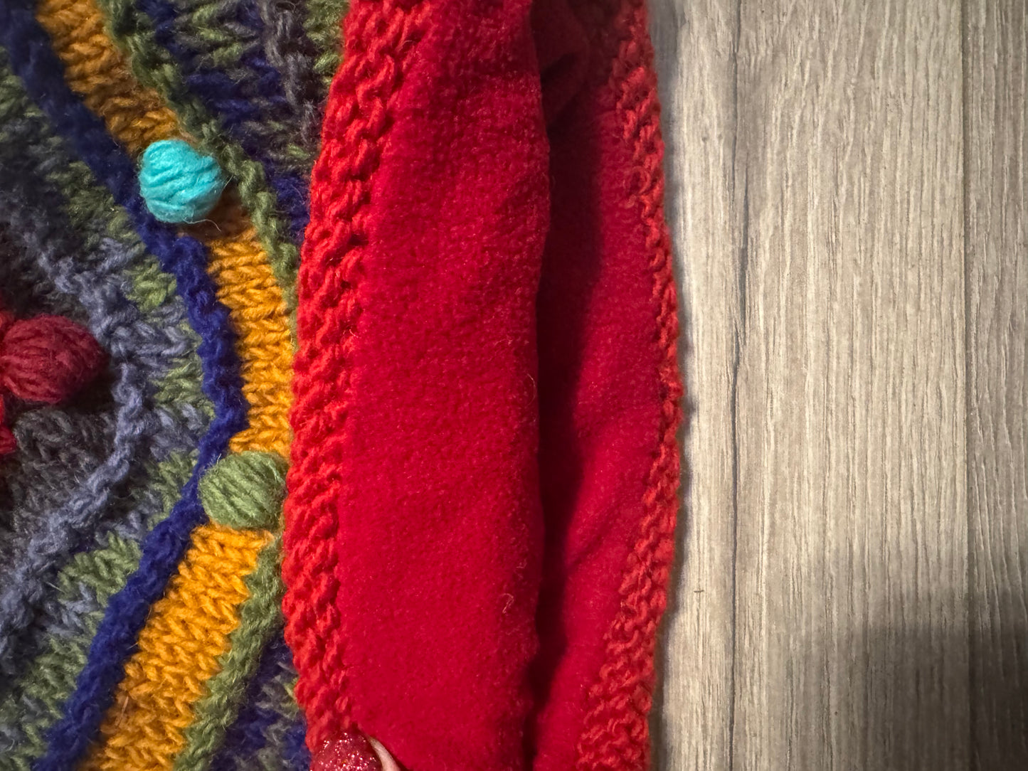 Wool Knit Babble Hat for a purpose