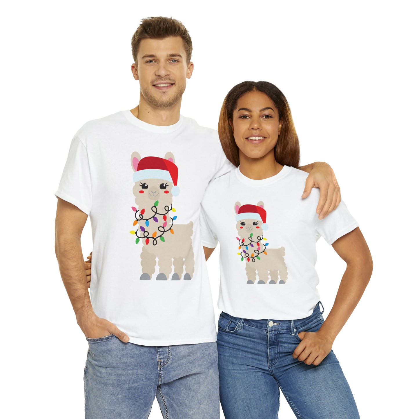 Christmas Llama T-Shirt