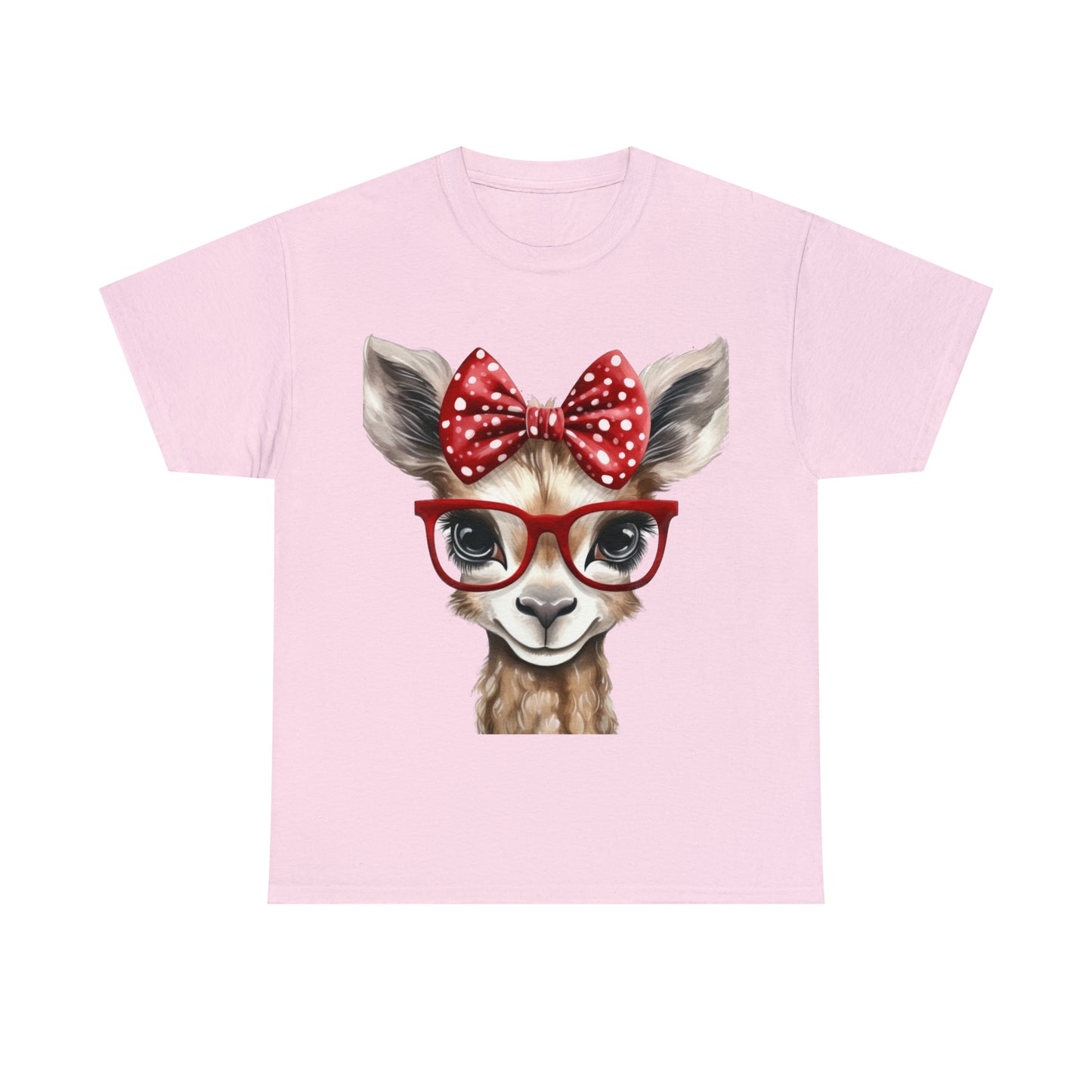 Glasses and Bows Llama