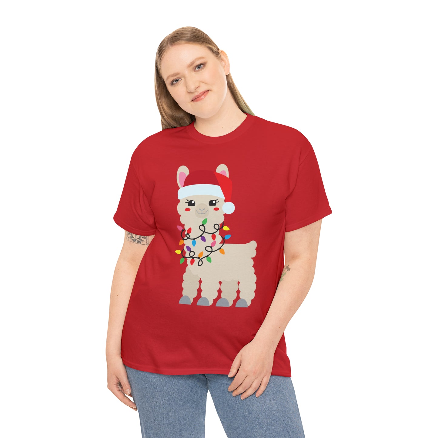 Christmas Llama T-Shirt