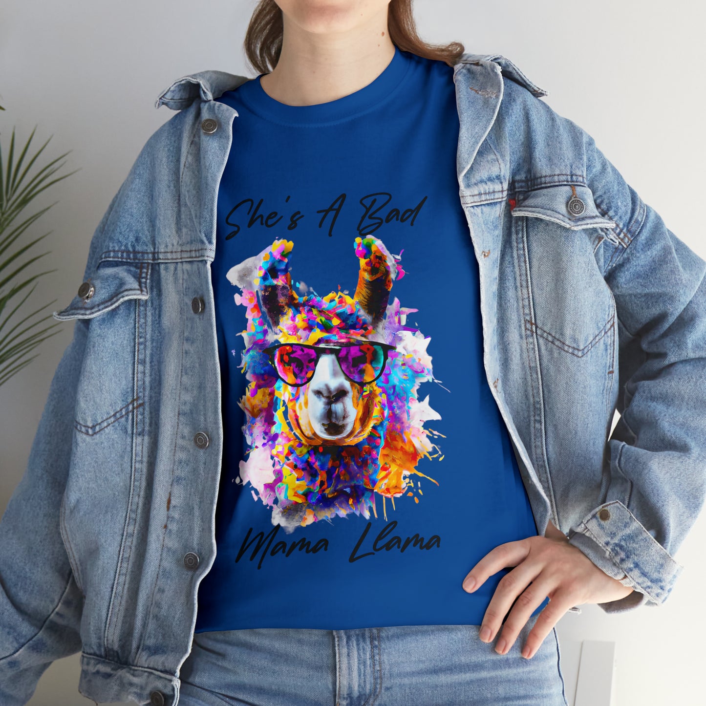 She's A Bad Mama Llama T-shirt