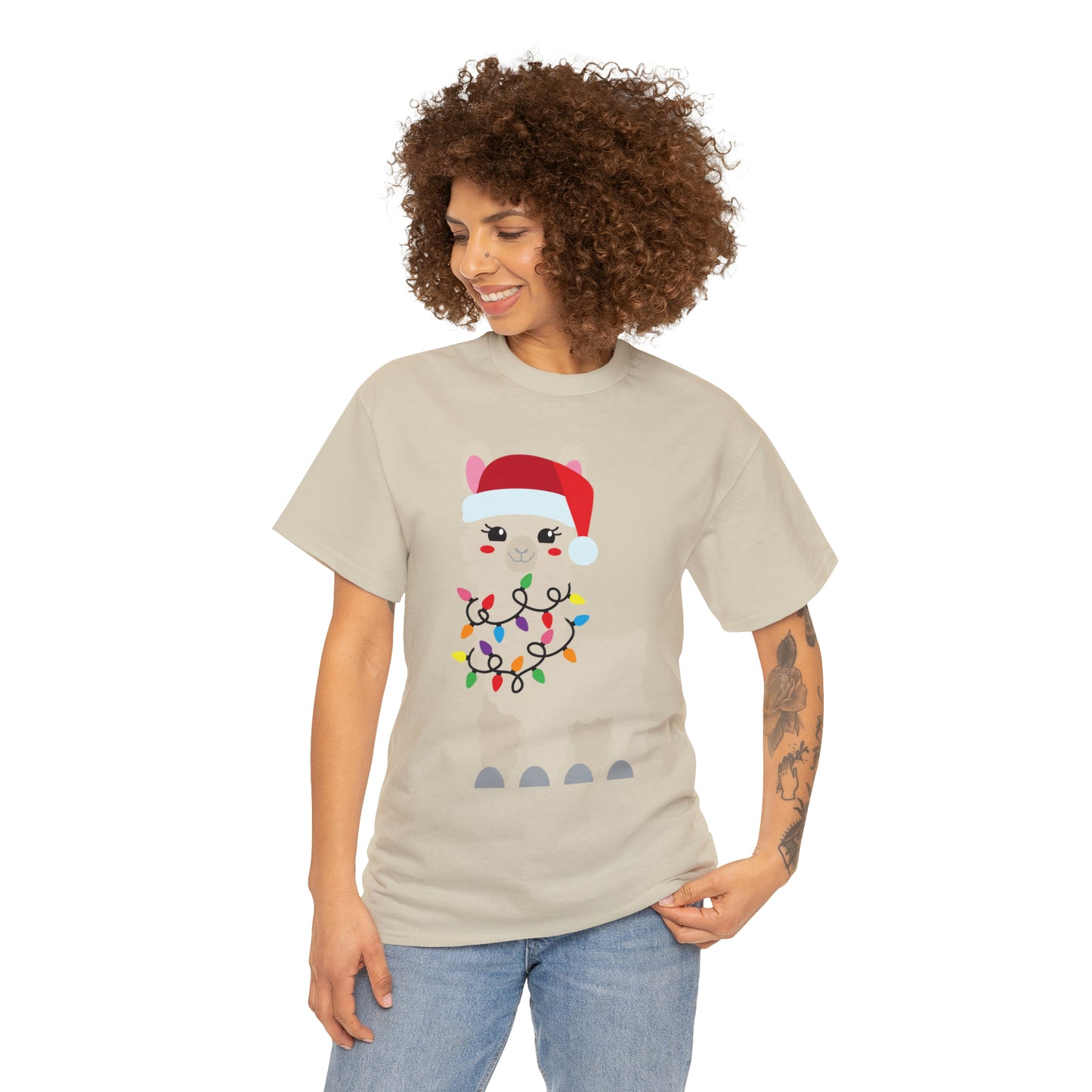 Christmas Llama T-Shirt