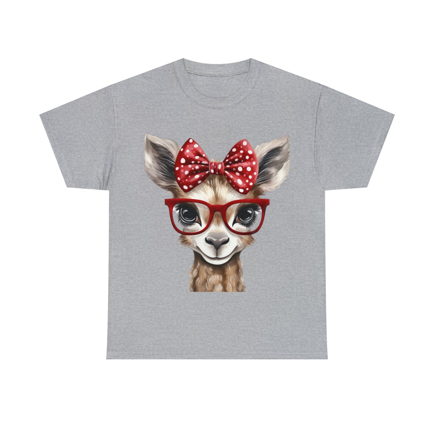 Glasses and Bows Llama