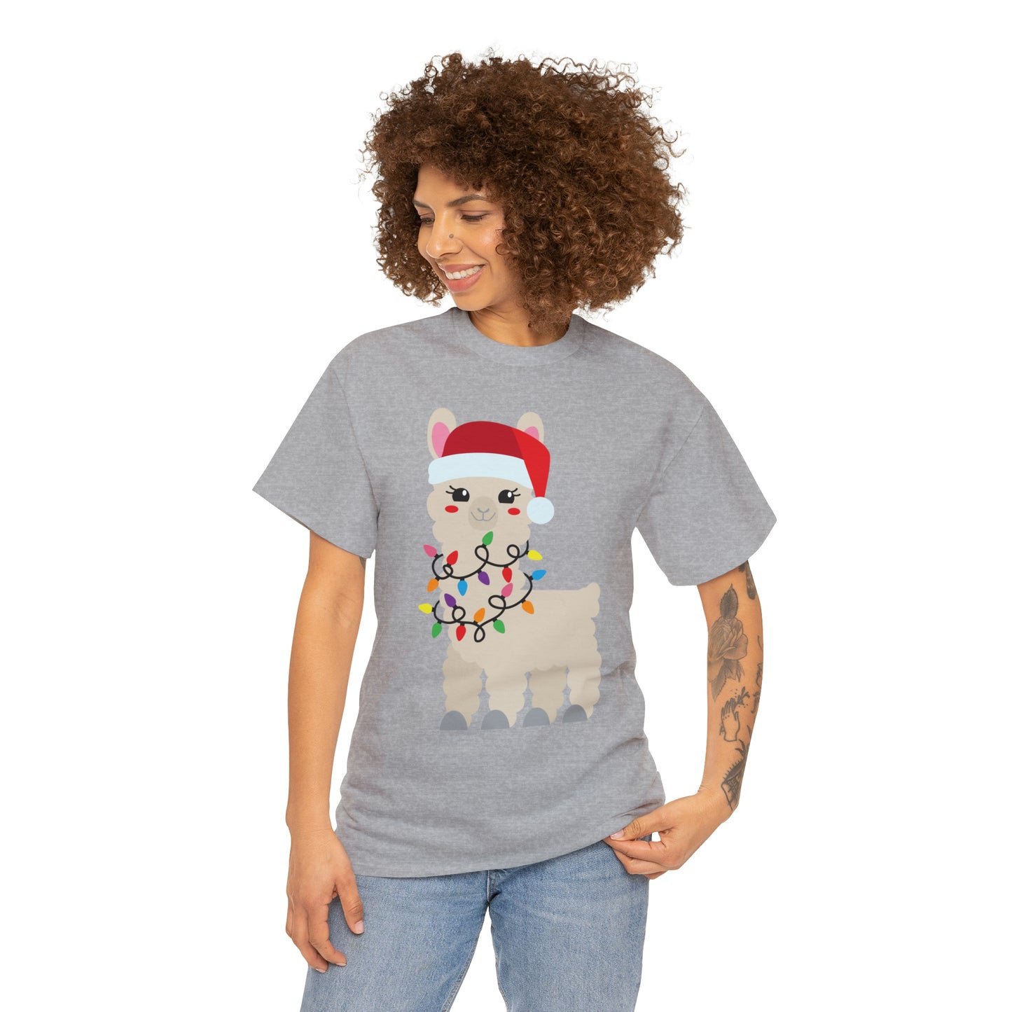 Christmas Llama T-Shirt