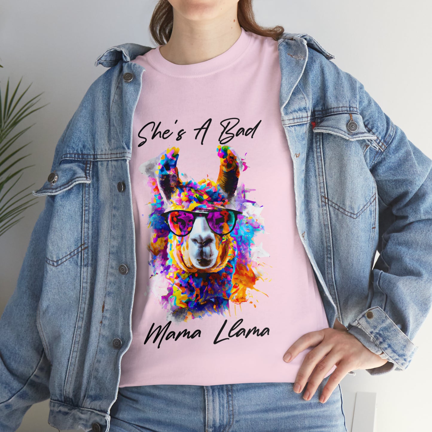 She's A Bad Mama Llama T-shirt