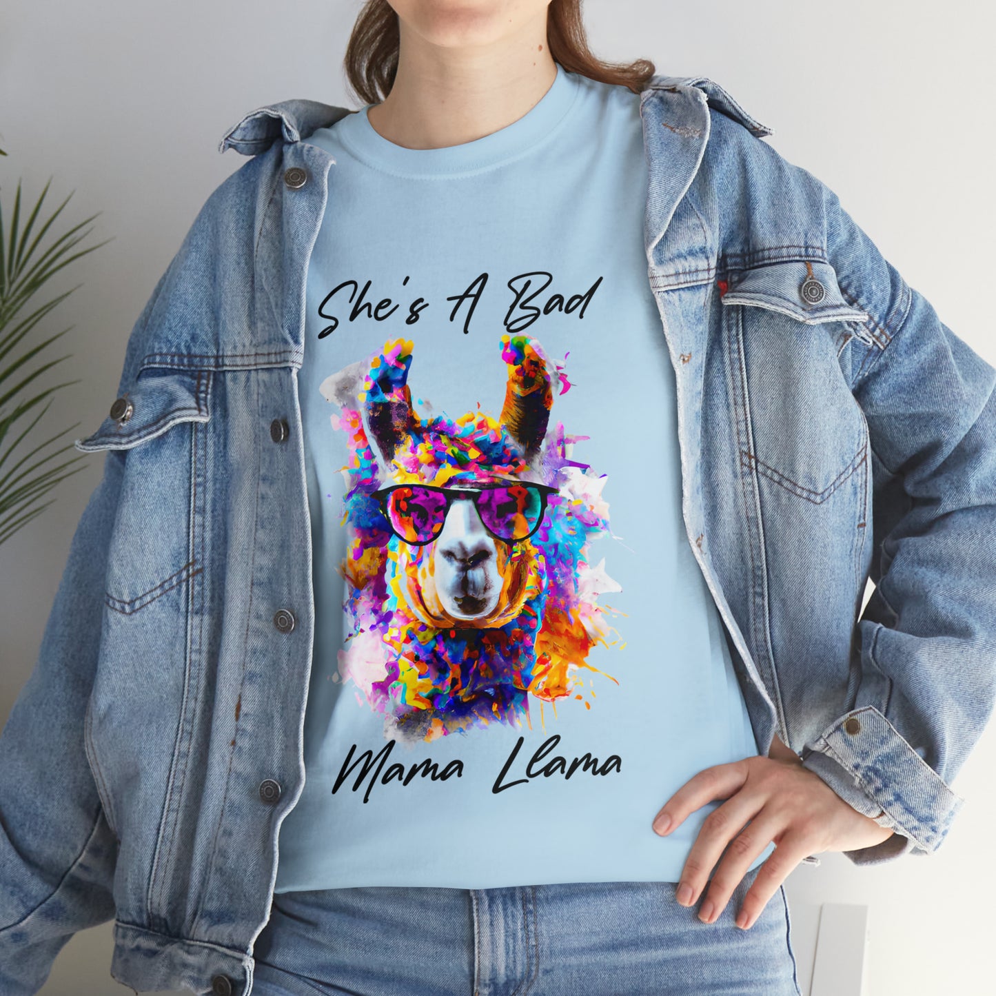 She's A Bad Mama Llama T-shirt