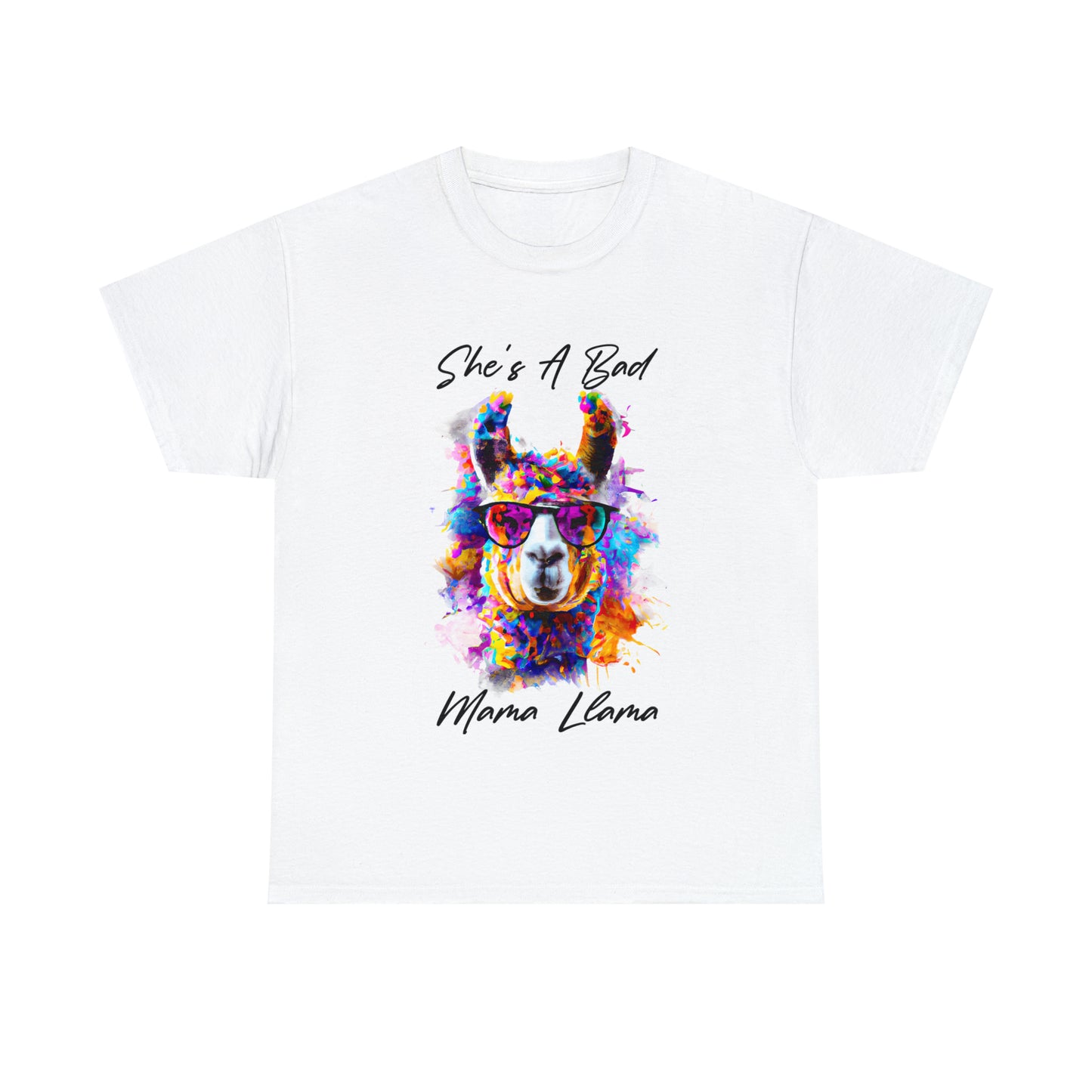 She's A Bad Mama Llama T-shirt