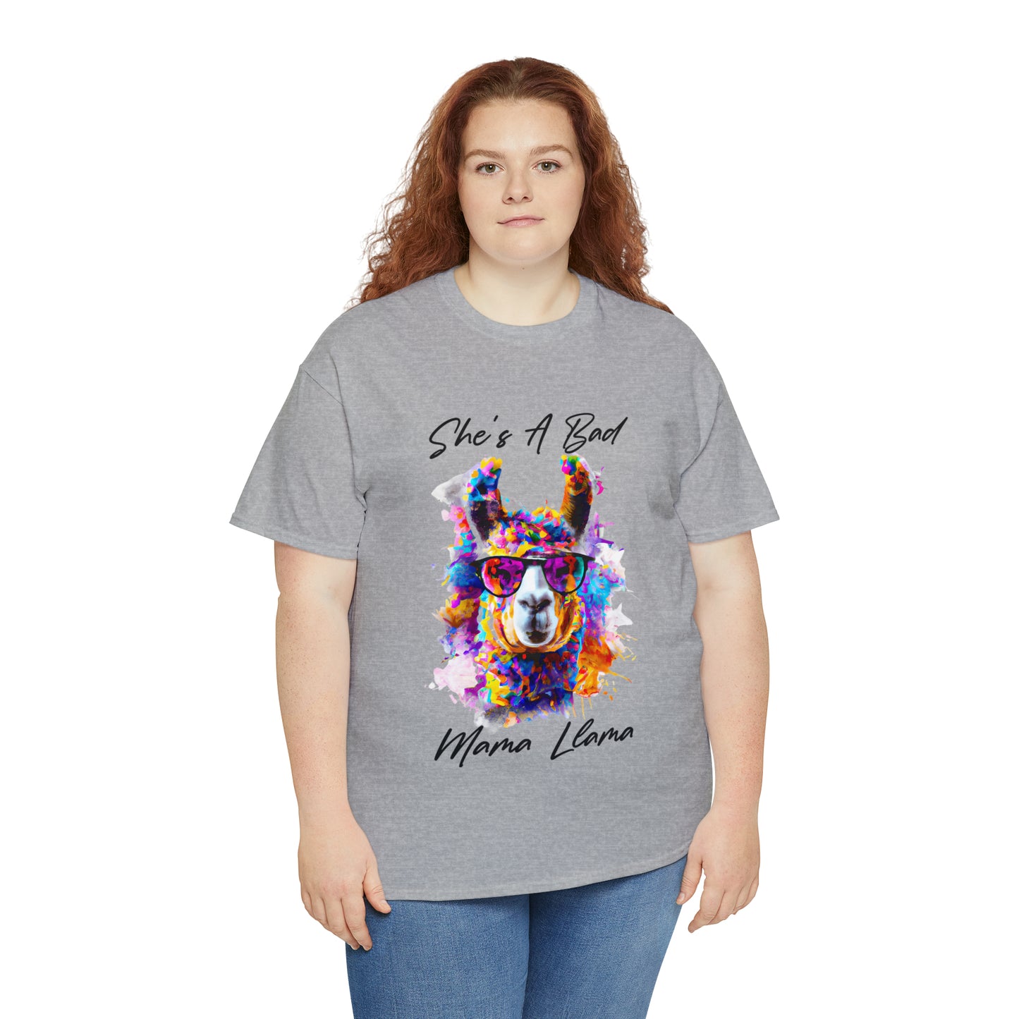 She's A Bad Mama Llama T-shirt