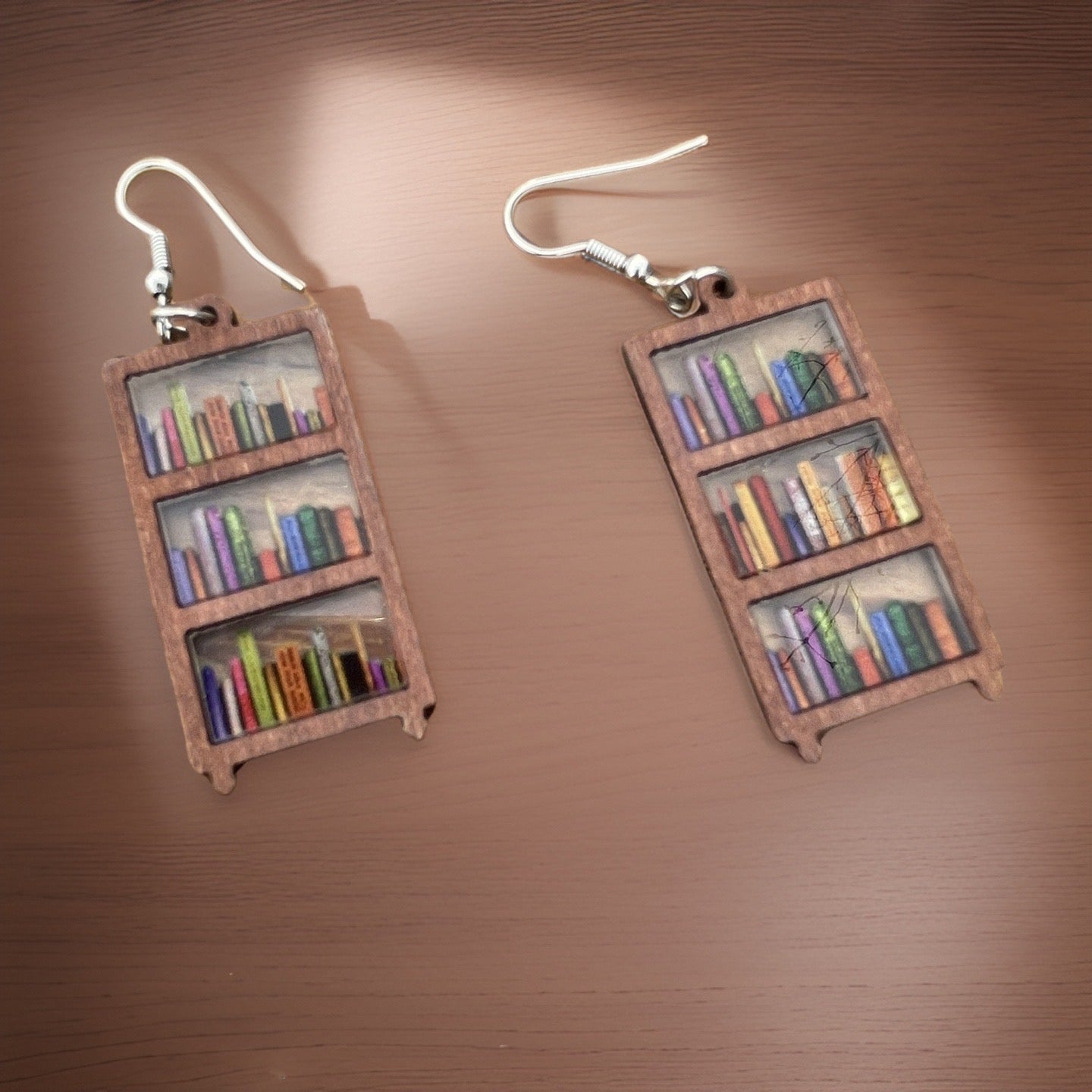 Book Lovers Dangle Earrings