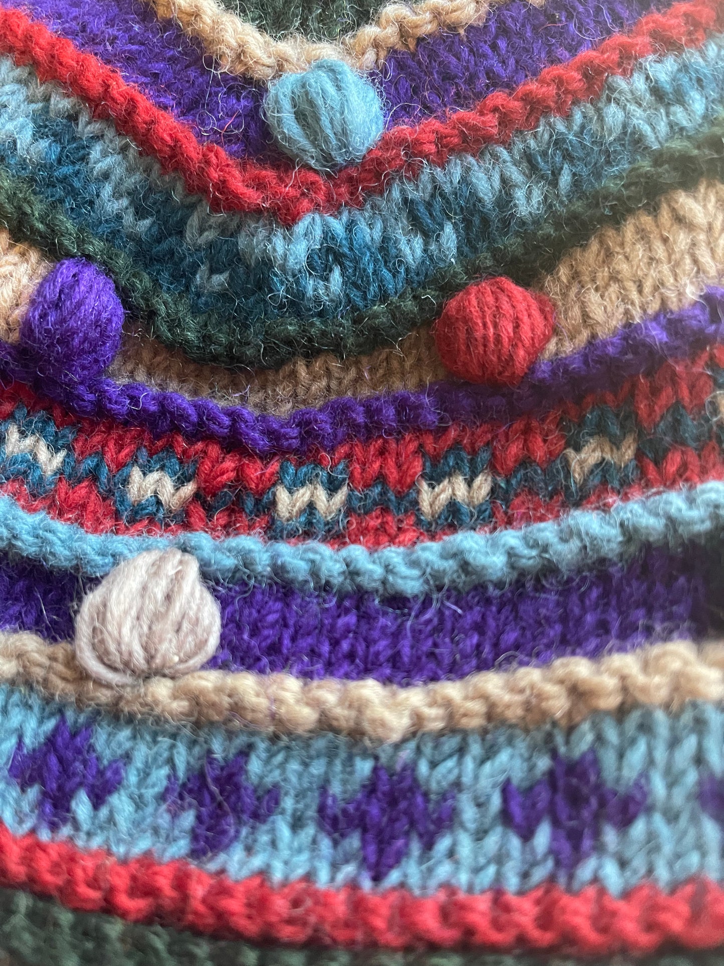 Wool Knit Babble Hat for a cause