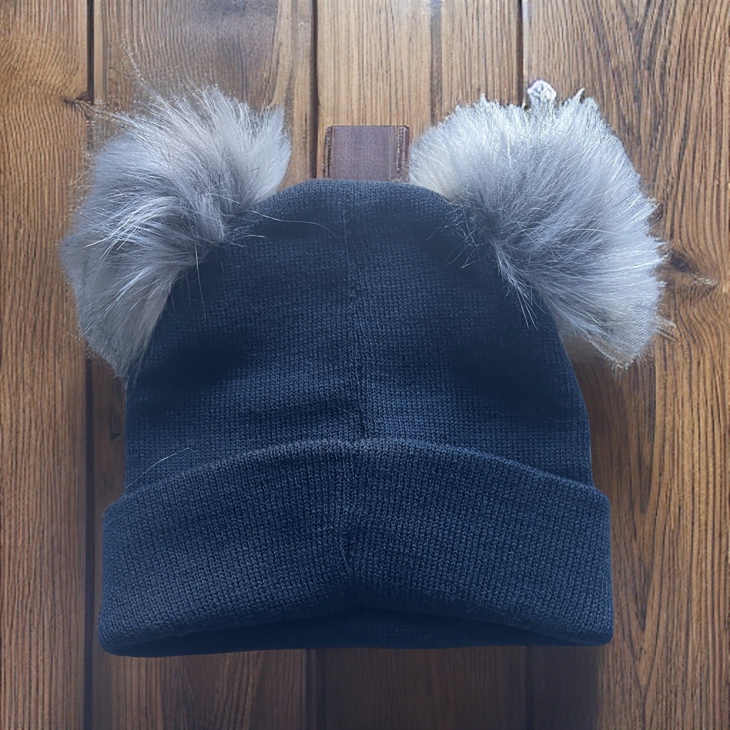 Double Pom Pom Baby/Kids Beanie