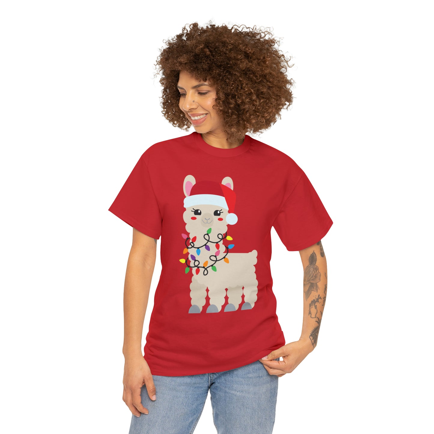 Christmas Llama T-Shirt