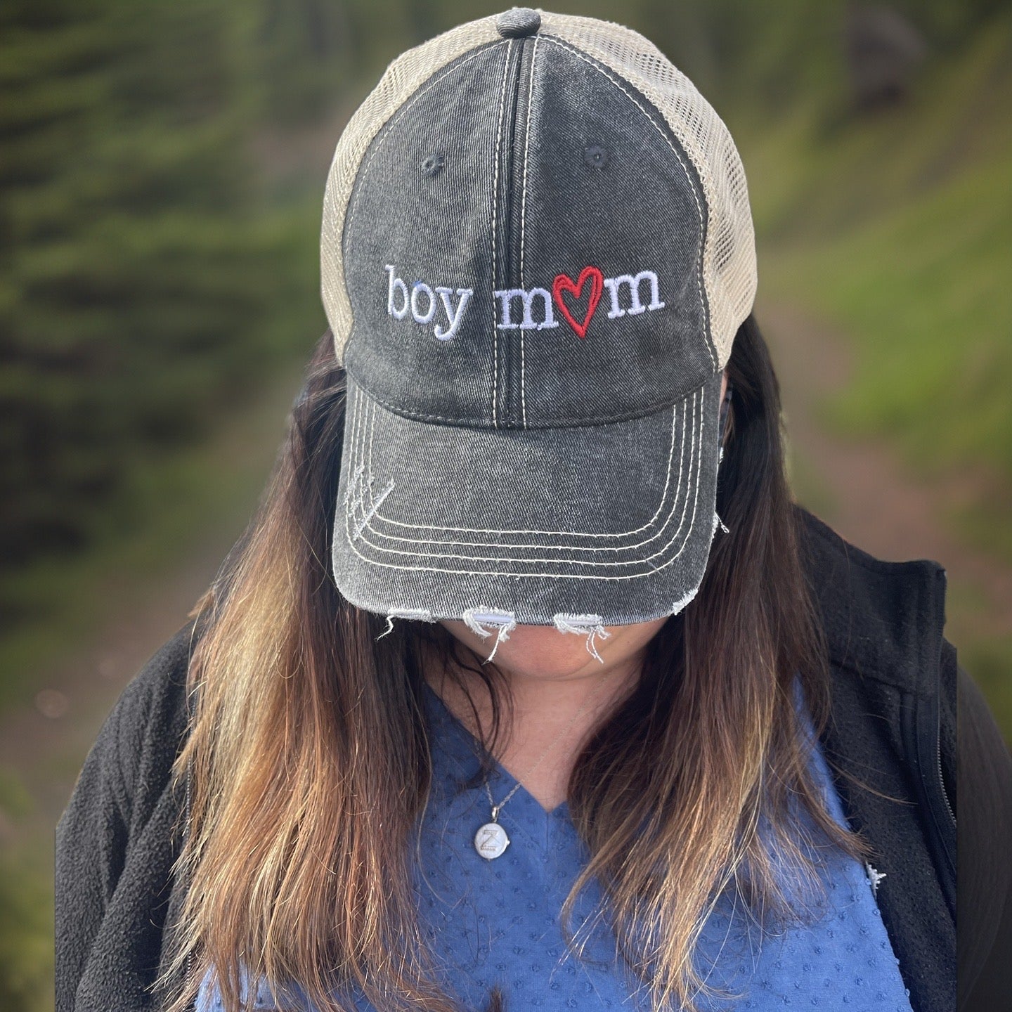 Boy Mom Trucker Hat