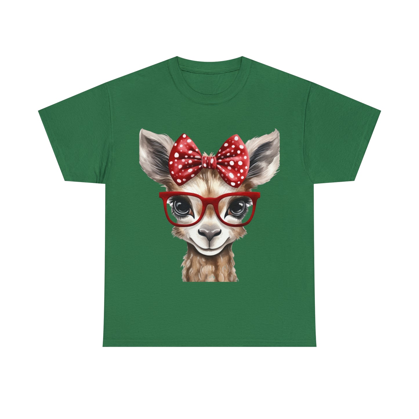 Glasses and Bows Llama