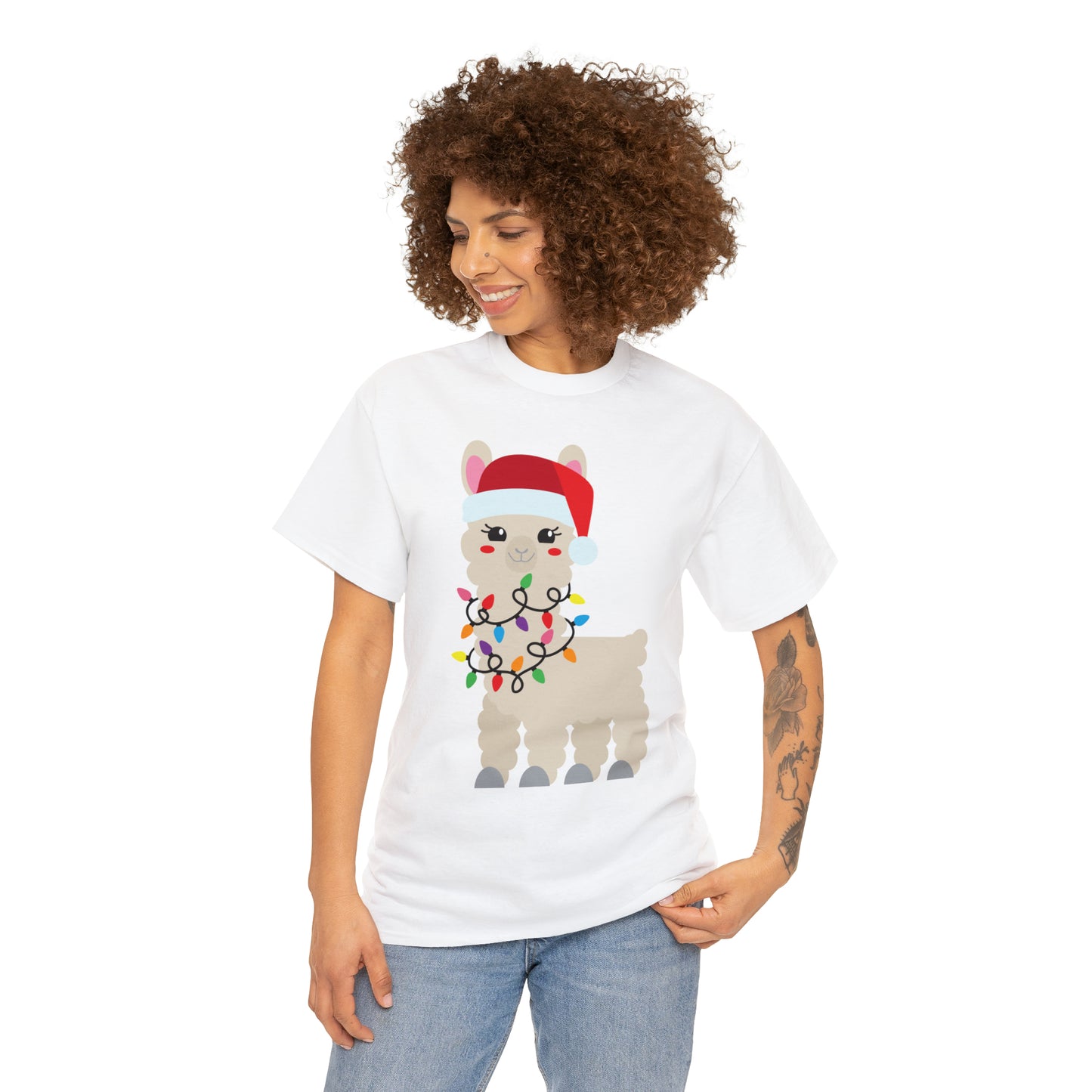 Christmas Llama T-Shirt