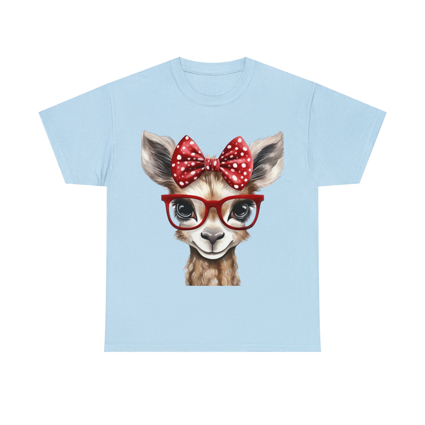 Glasses and Bows Llama