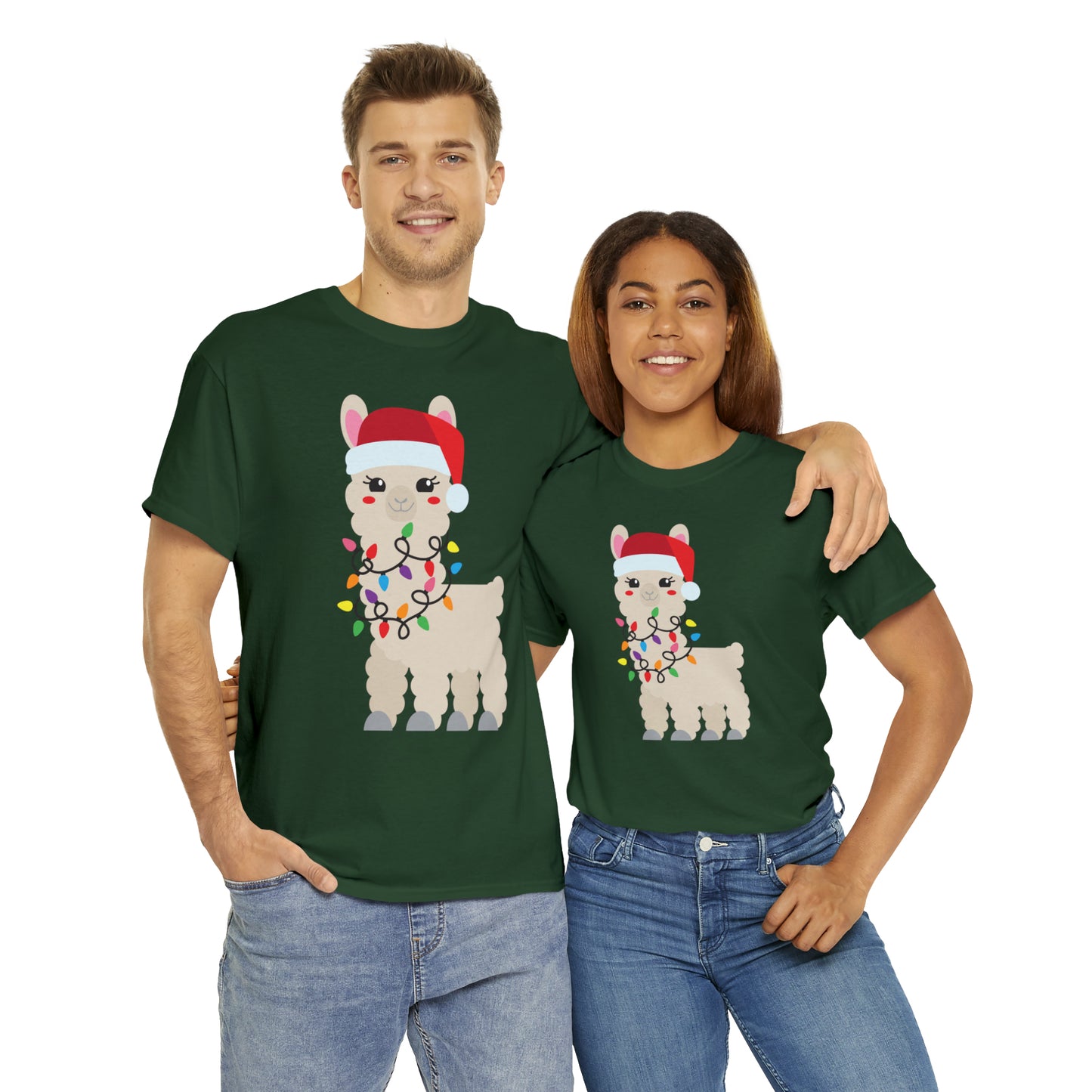 Christmas Llama T-Shirt