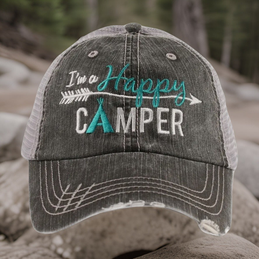 Happy Camper Trucker Hat