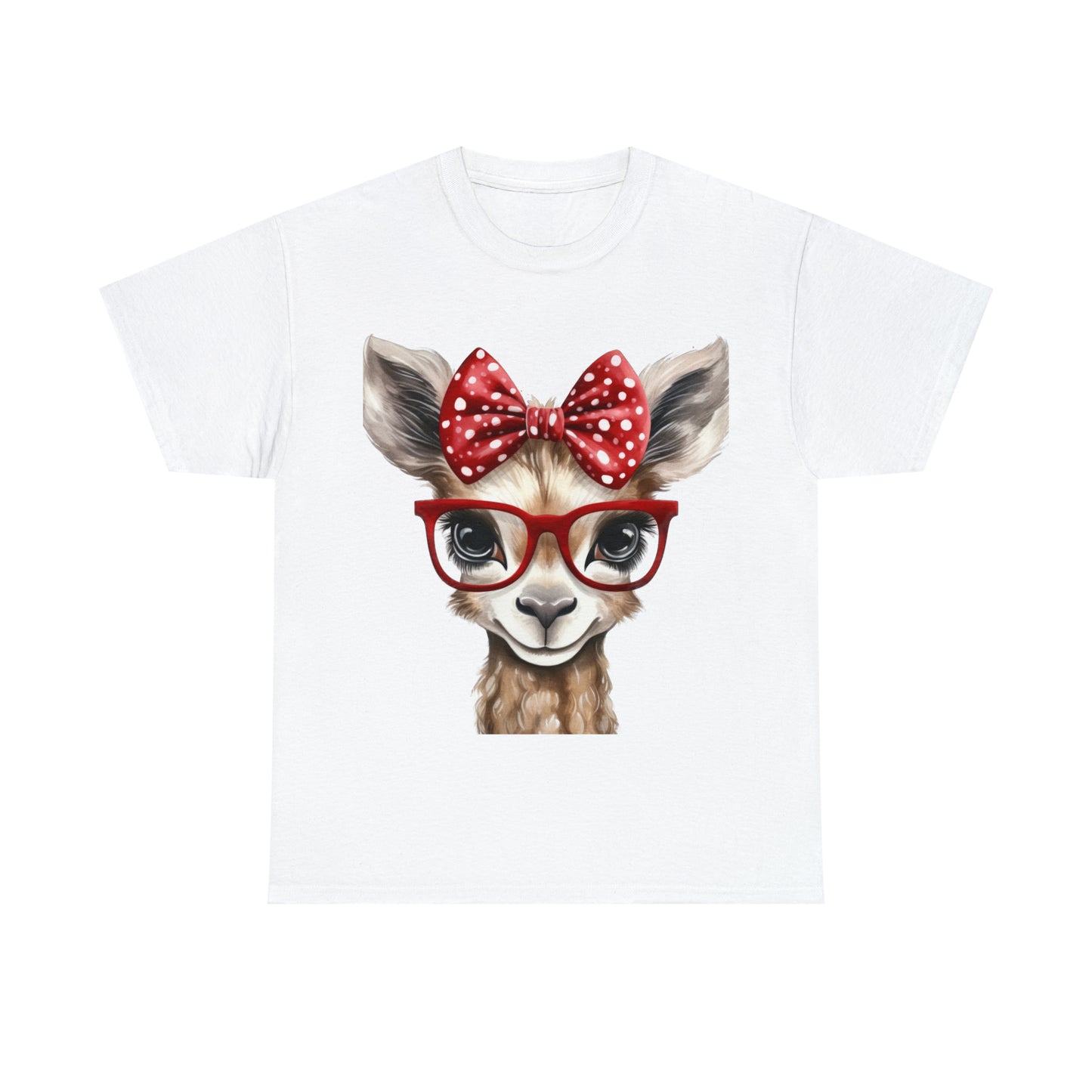 Glasses and Bows Llama