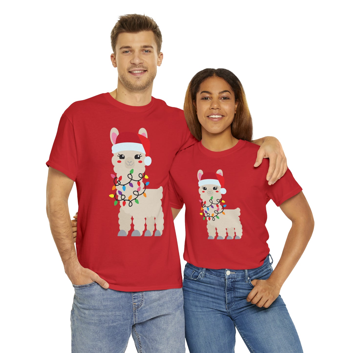 Christmas Llama T-Shirt