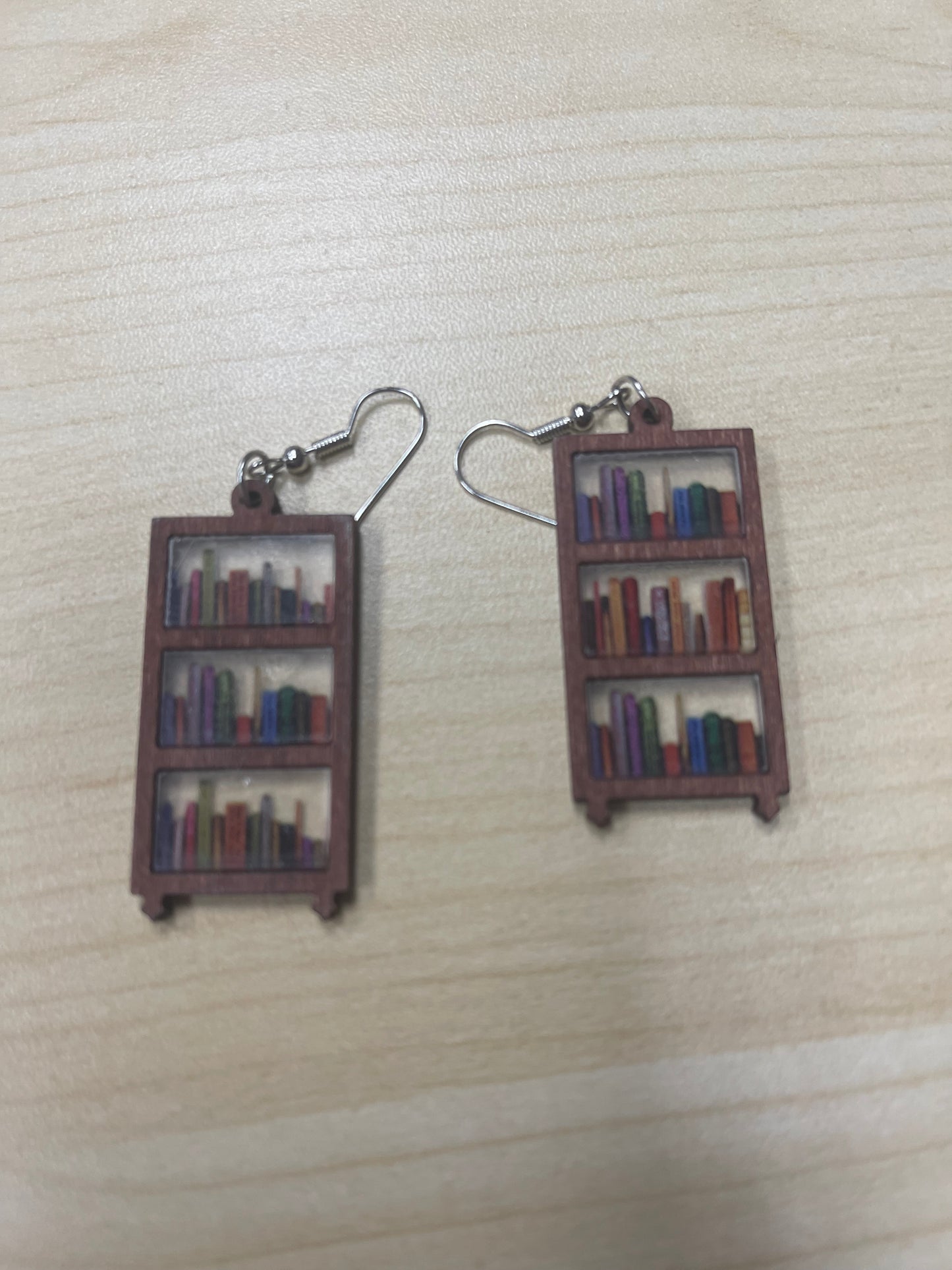 Book Lovers Dangle Earrings