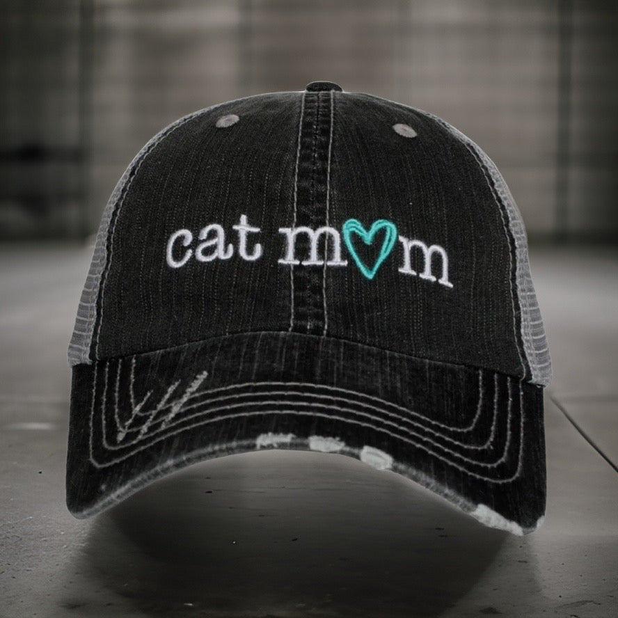 Cat Mom Trucker Hat