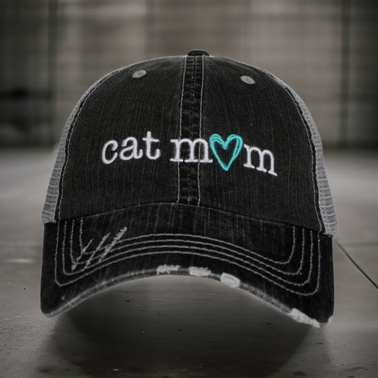 Cat Mom Trucker Hat