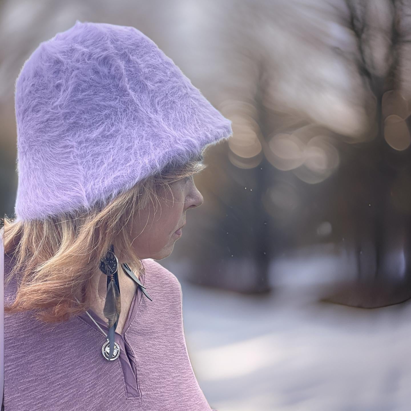 Fur Bucket Hat