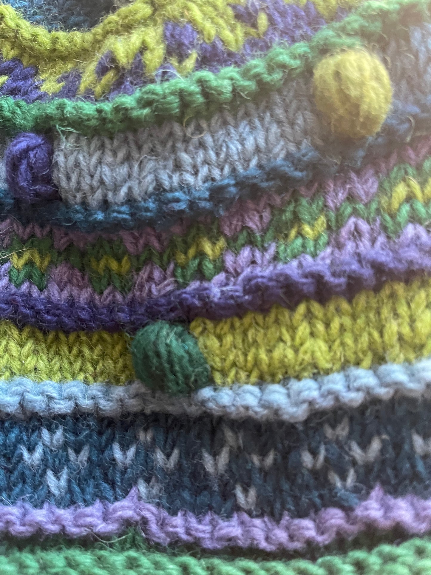 Wool Knit Babble Hat for a cause