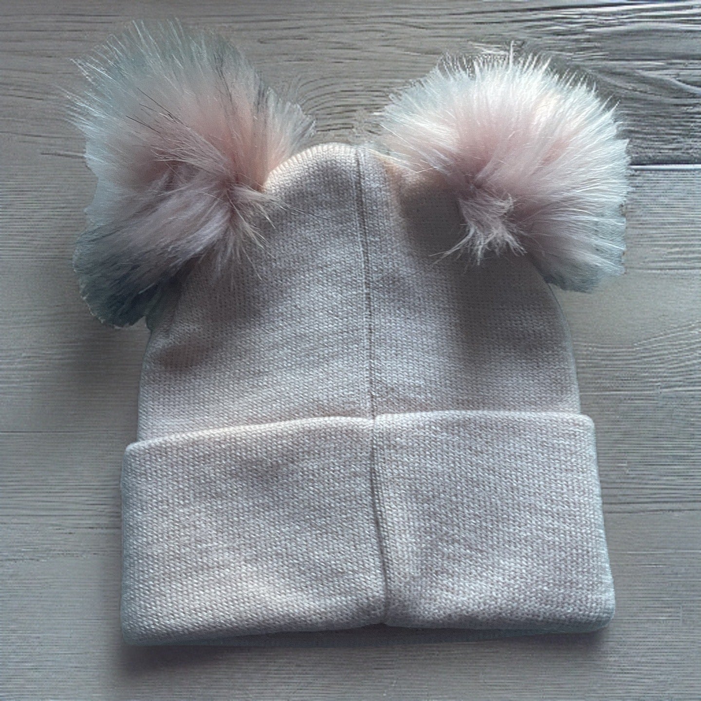 Double Pom Pom Baby/Kids Beanie