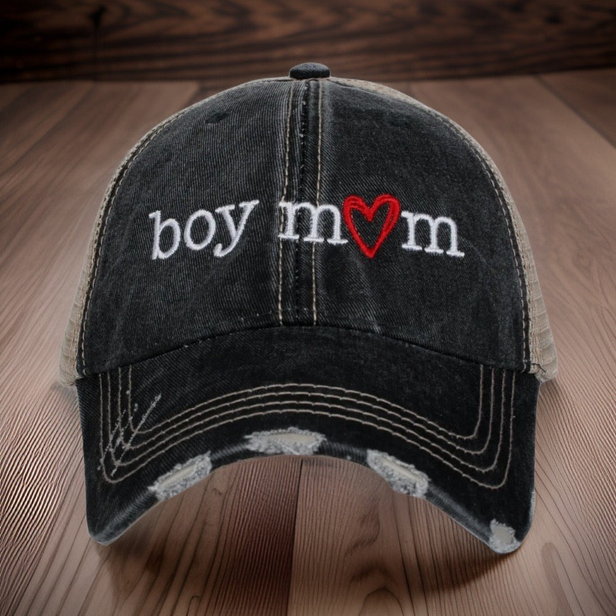 Boy Mom Trucker Hat