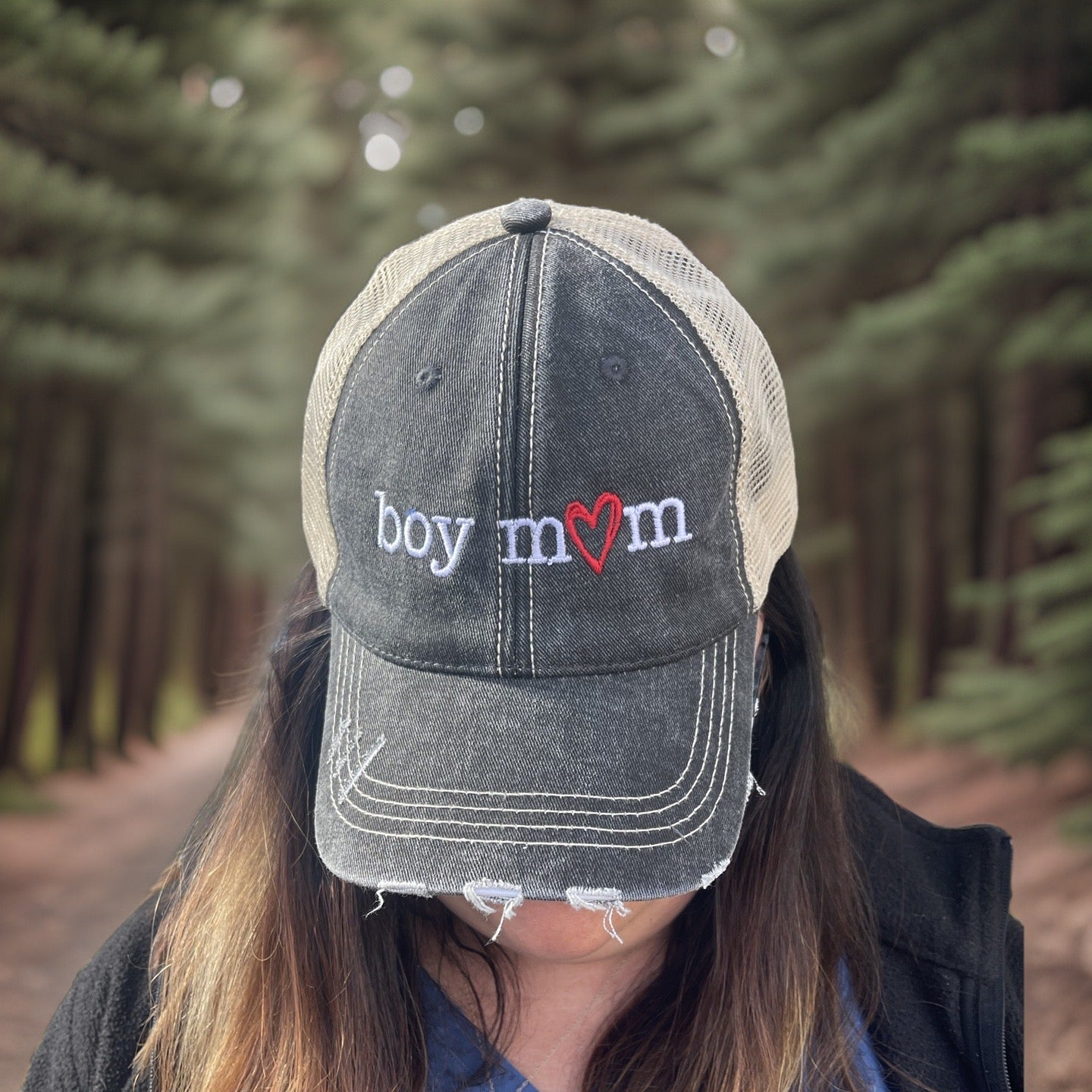 Boy Mom Trucker Hat